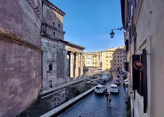 The Pantheon View In The Heart Of 아파트